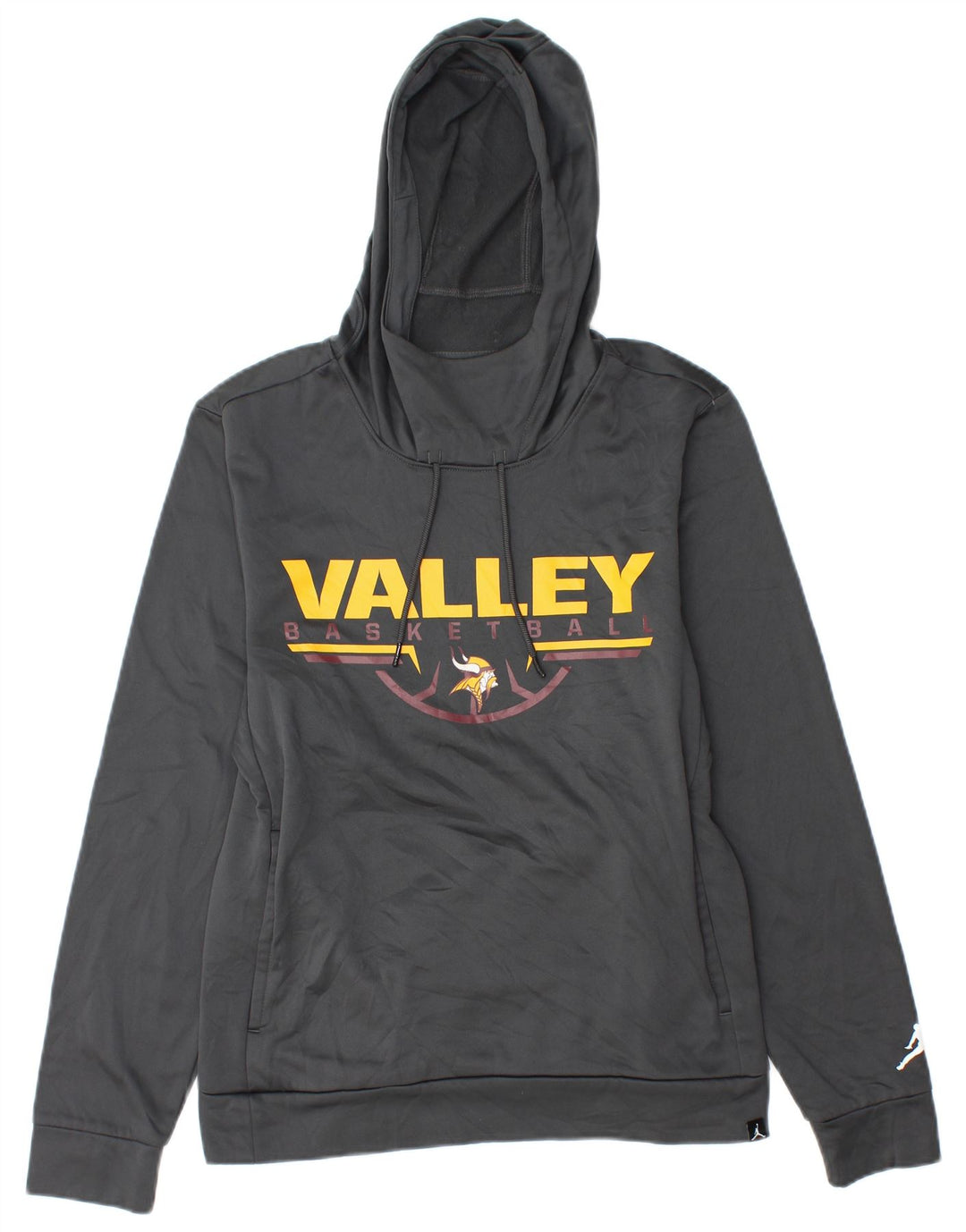 Jordan Herren Minnesota Vikings Grafik-Kapuzenpullover, Größe S, Grau, Polyester