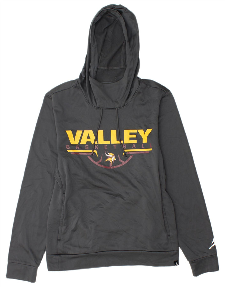 Jordan Herren Minnesota Vikings Grafik-Kapuzenpullover, Größe S, Grau, Polyester