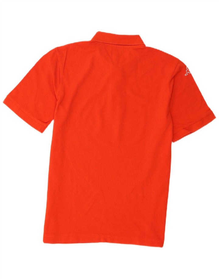 Kappa Herren Poloshirt Mittelorange Baumwolle