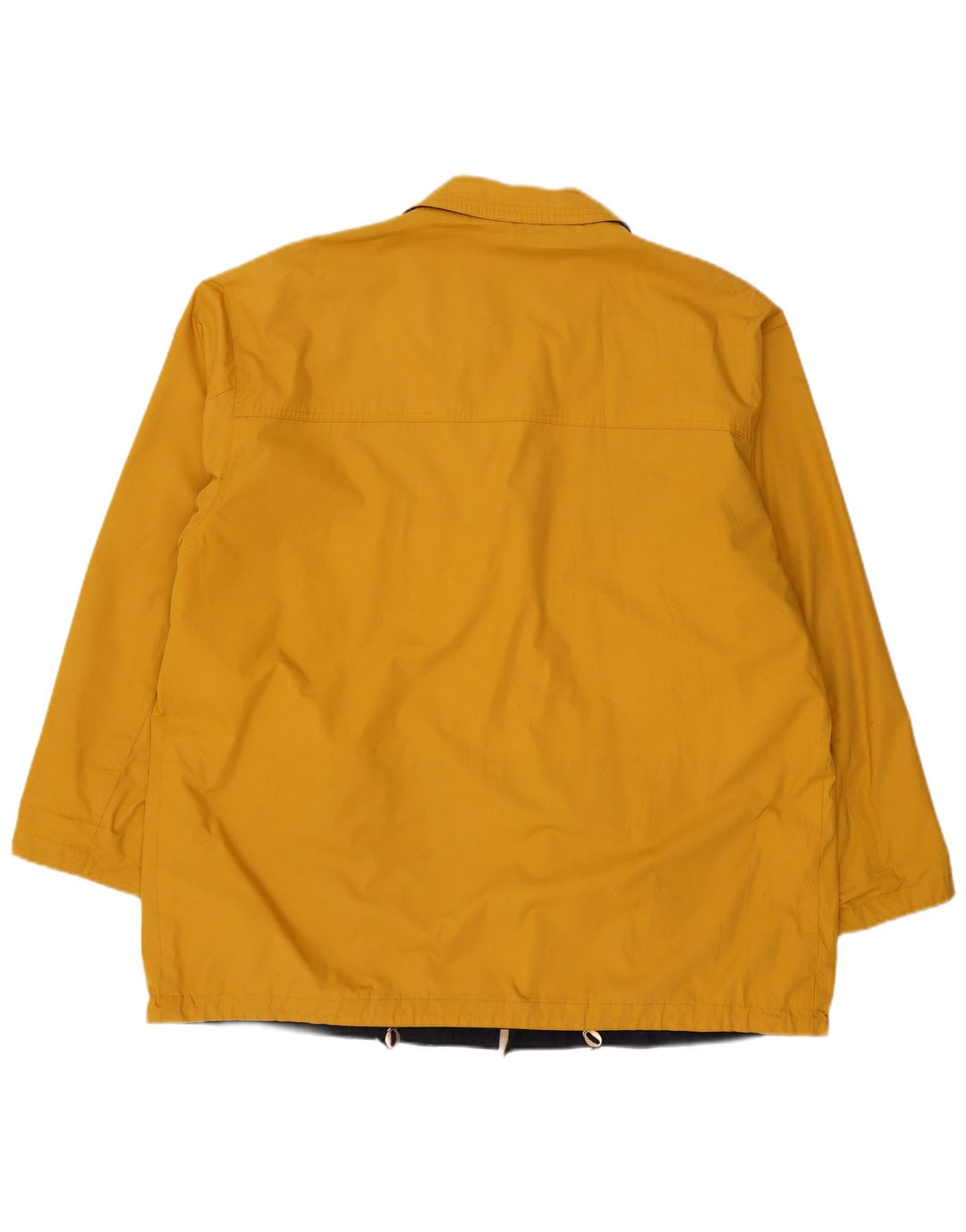 Vintage Herren Utility Jacke IT 56 3XL Gelb Polyester