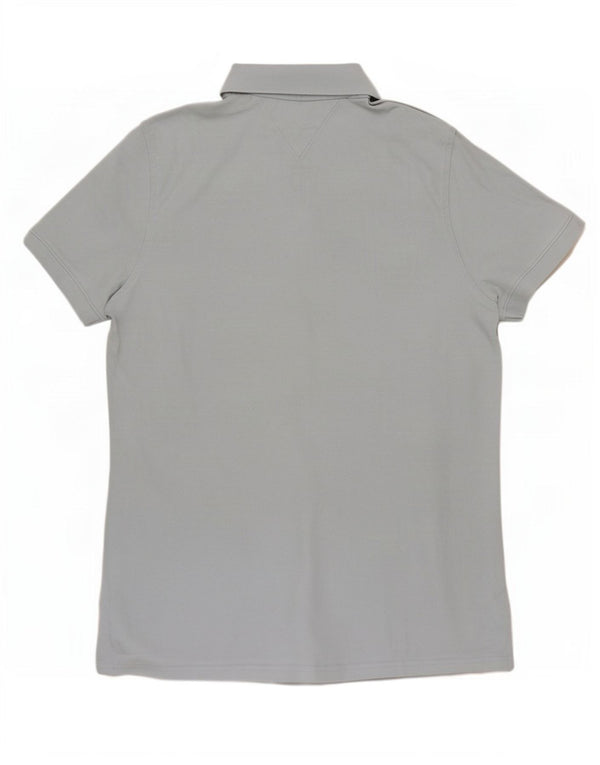 Tommy Hilfiger Herren-Poloshirt, große blaue Baumwolle