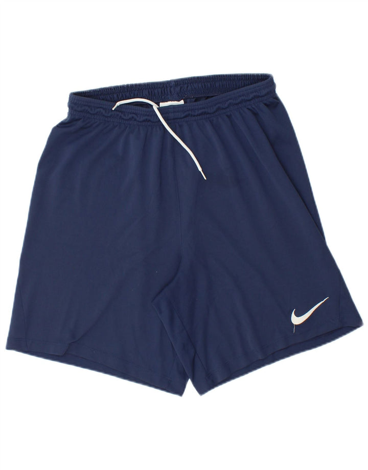 Nike Herren Dri Fit Sportshorts, Größe L, Marineblau