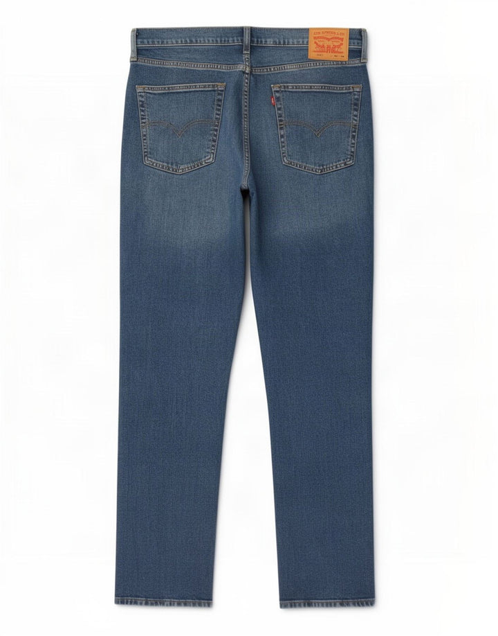 Levi's Herren 514 Straight Jeans W36 L32 Blaue Baumwolle