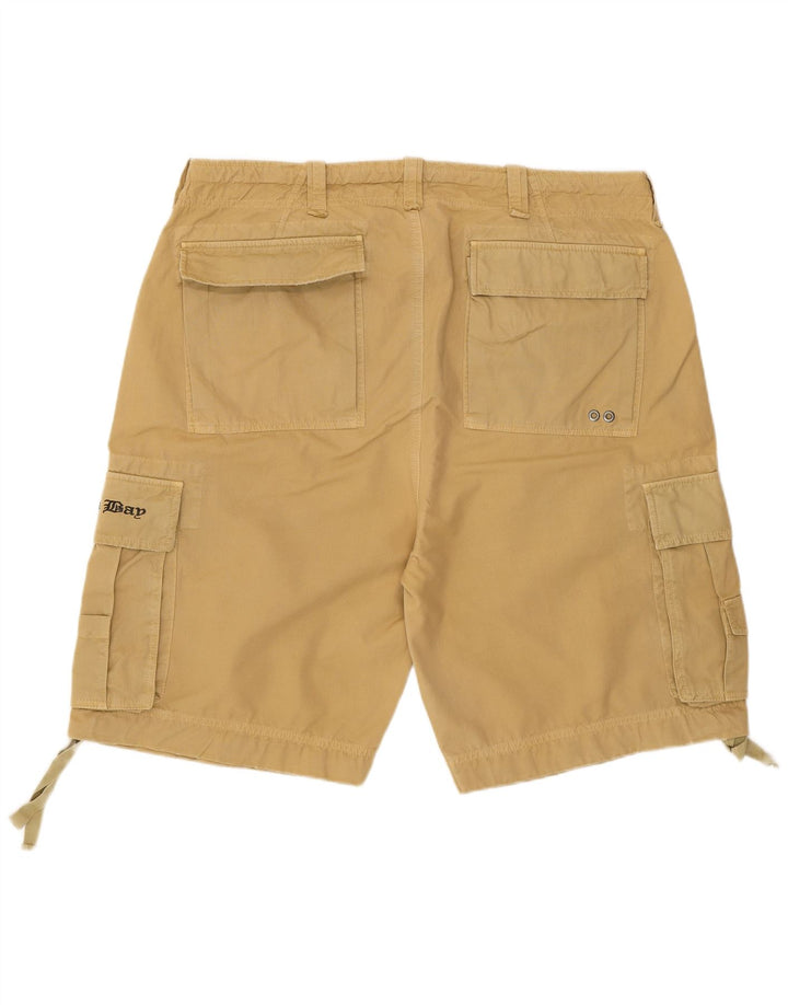 Scorpion Bay Damen Cargoshorts W38 XL Beige Baumwolle