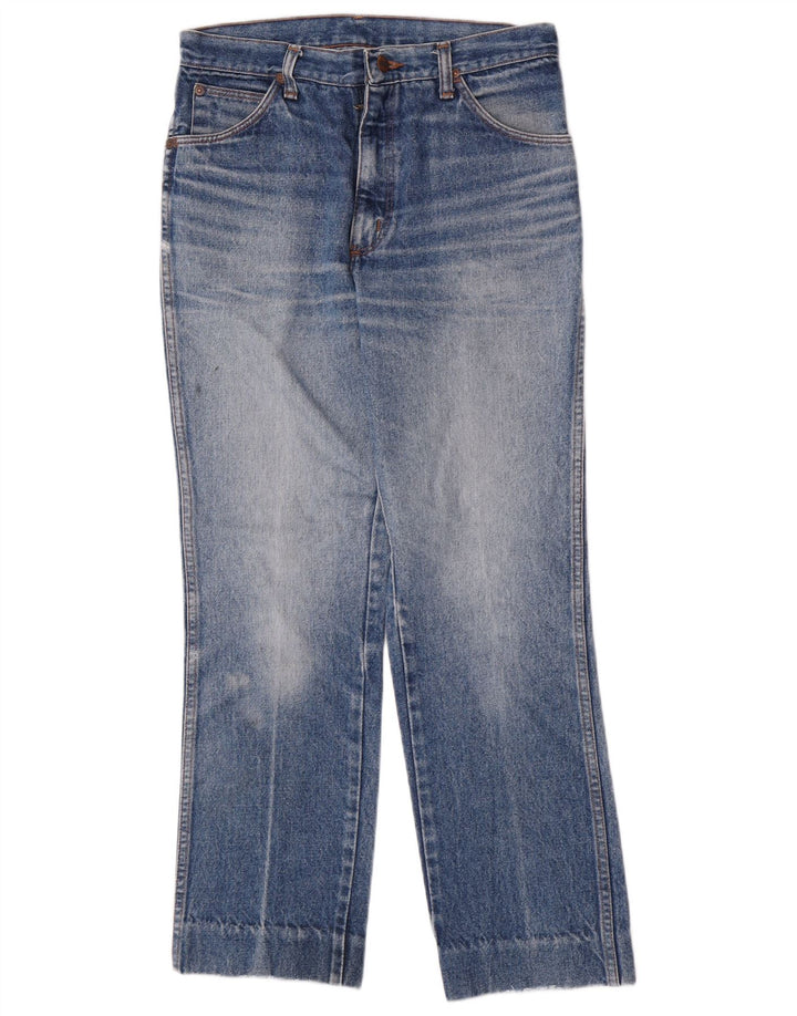 Wrangler Herren Straight Jeans W30 L28 Blue Cotton Classic