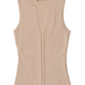 Zara Damen-Cardigan-Oberteil, UK-Gr. 8, Small, Off-White-Viskose