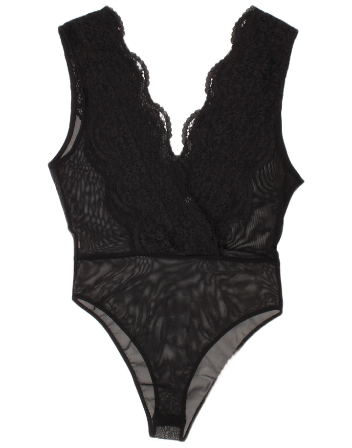 Zara Damen-Body, klein, Schwarz