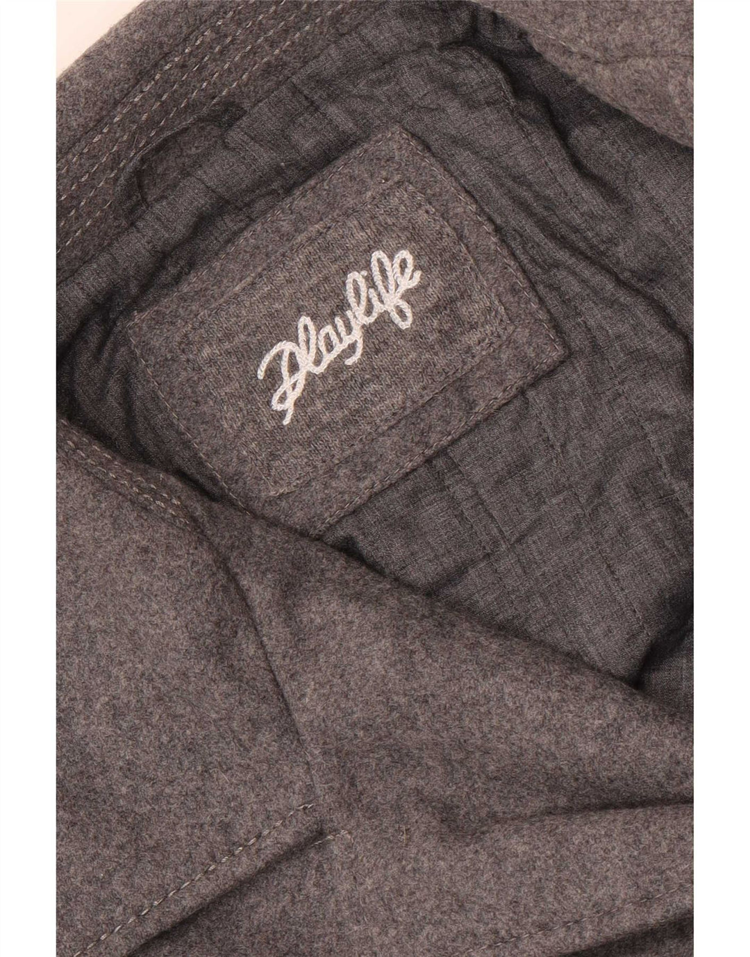 Playlife Herrenmantel UK 40 Large Grau