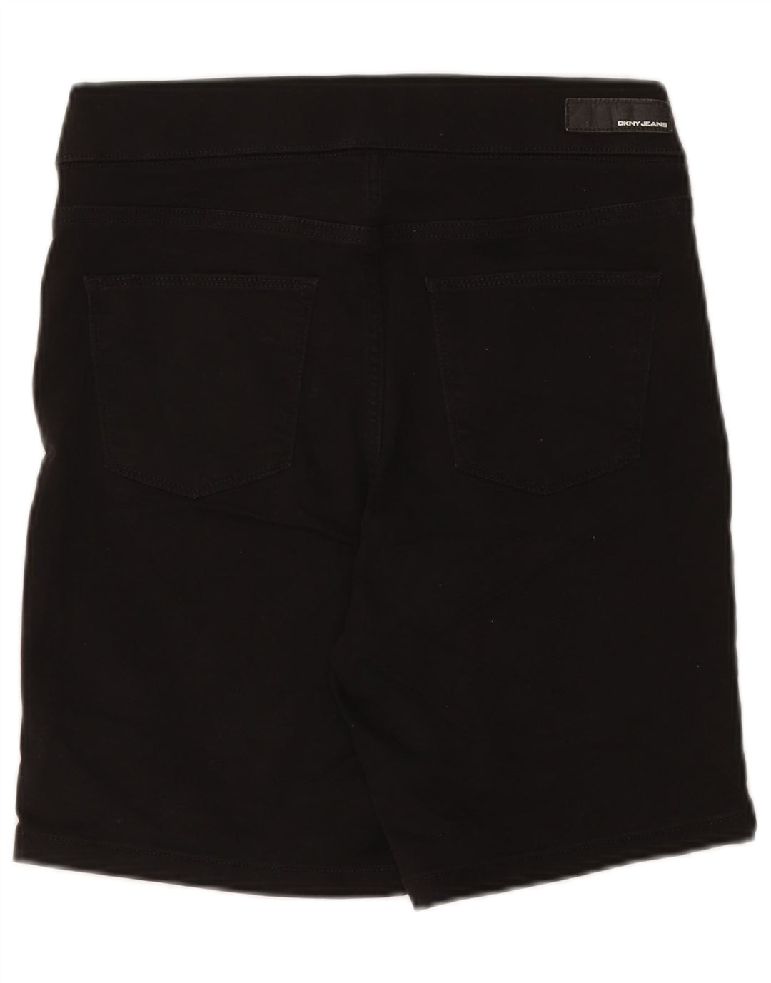 Dkny Damen Bermudashorts W30 Mittelschwarze Baumwolle