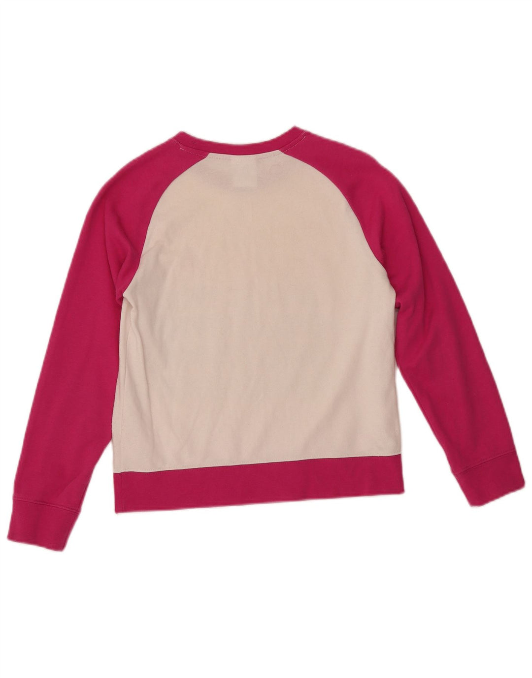 CHAMPION Sweatshirt-Pullover für Mädchen, 11–12 Jahre, groß, rosa, Farbblock