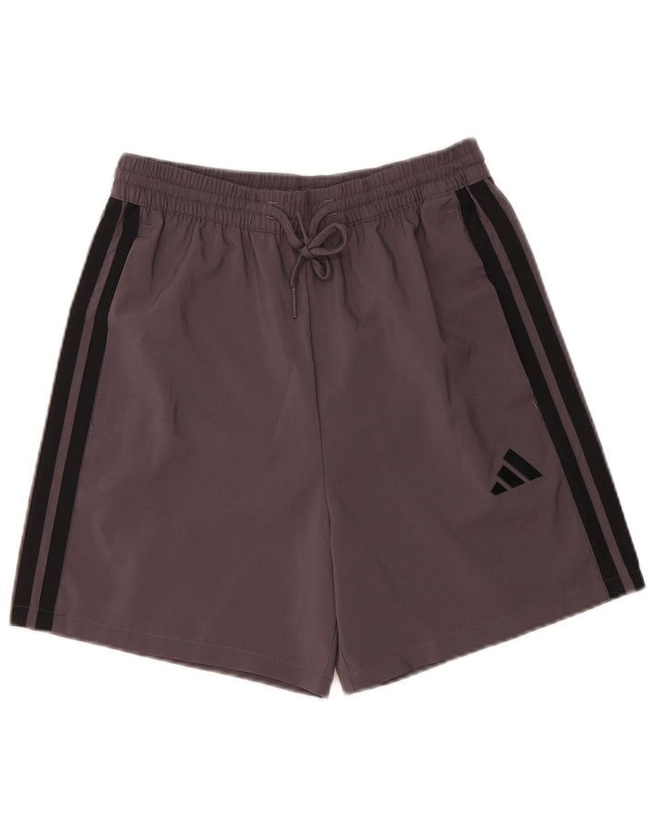 ADIDAS Herren Sport Shorts Small Grau Polyester