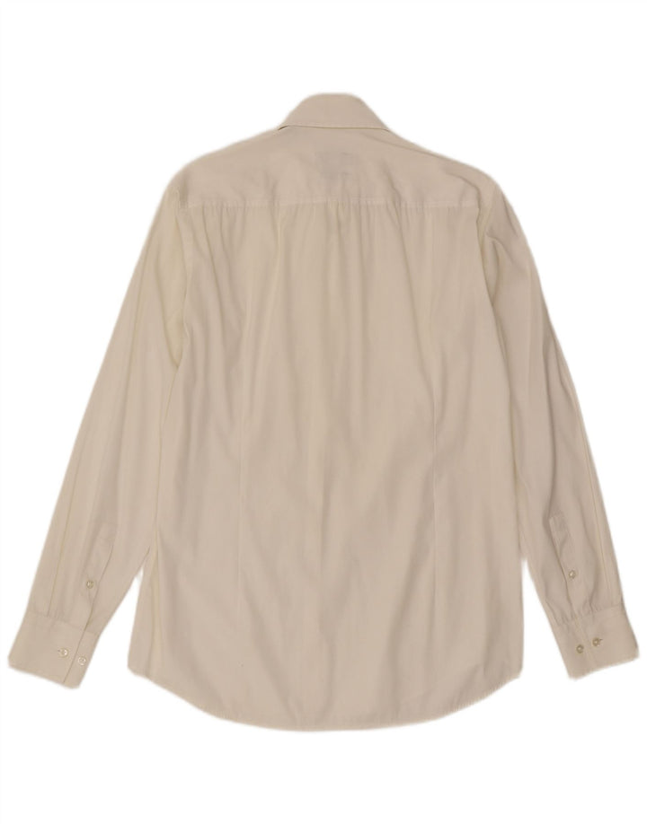 Hugo Boss Herren Slim-Fit-Hemd Medium Off White