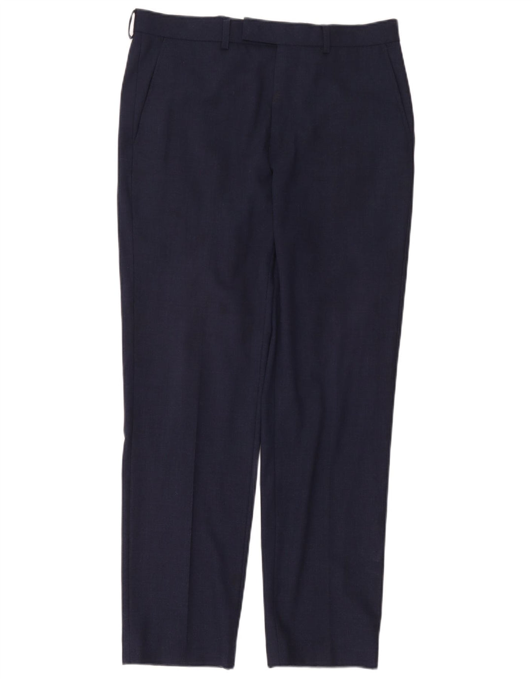 Marks & Spencer Slim-Anzughose für Herren, W32, L31, marineblaue Wolle