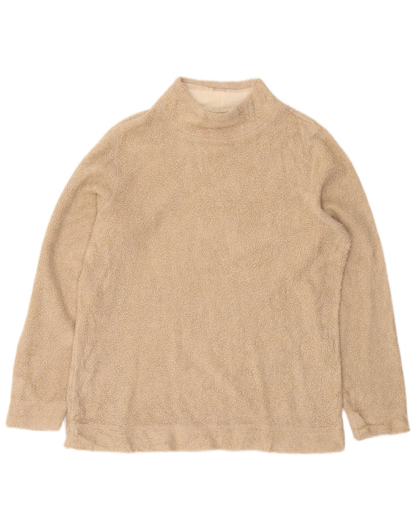 L.L.Bean Damen Fleecepullover UK 14 Medium Beige Acryl