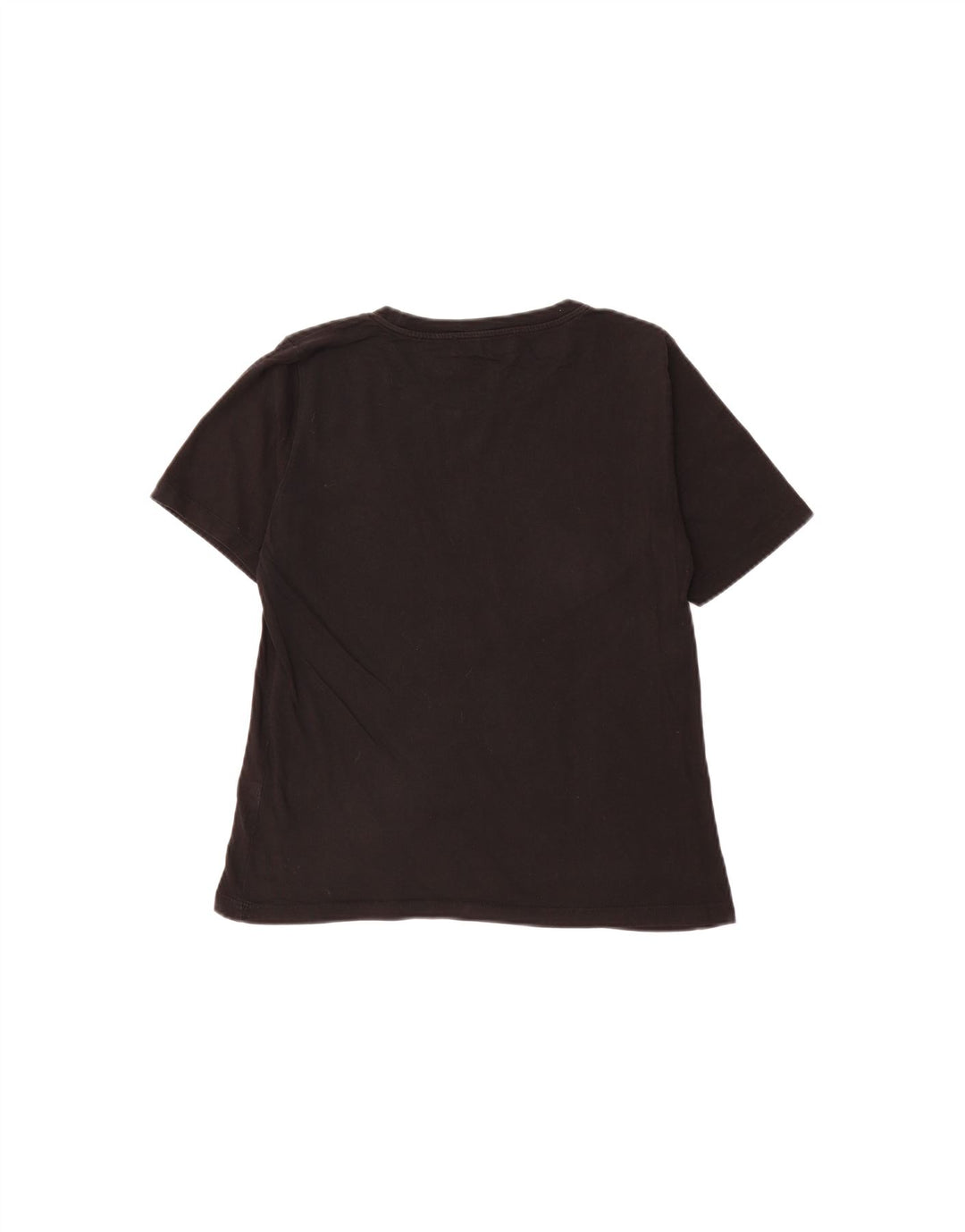 TRUSSARDI Womens Graphic T-Shirt Top UK 10 Small Black Vintage Trussardi and Second-Hand Trussardi from Messina Hembry 
