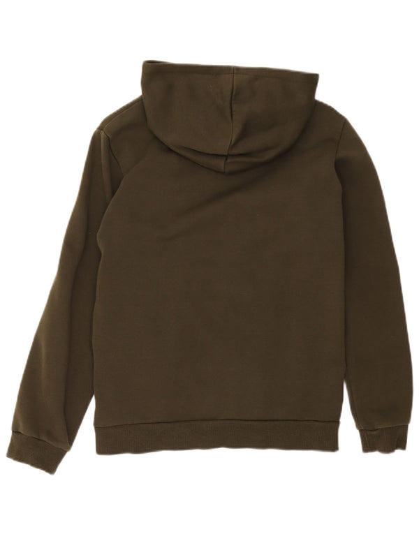 Puma Jungen Graphic Hoodie Pullover 13–14 Jahre, grüne Baumwolle