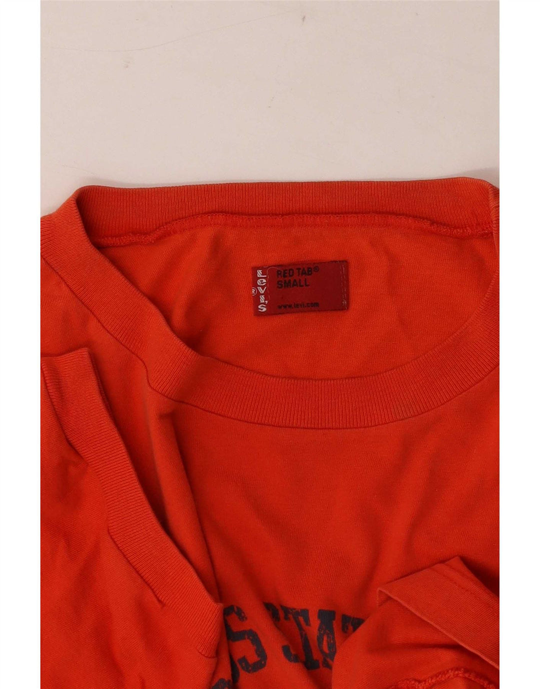 Levi's Herren-T-Shirt mit Grafik, Größe S, Orange