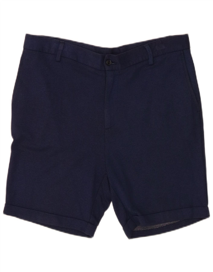 Zara Herren Chinoshorts EU 40 Medium W31 Marineblau