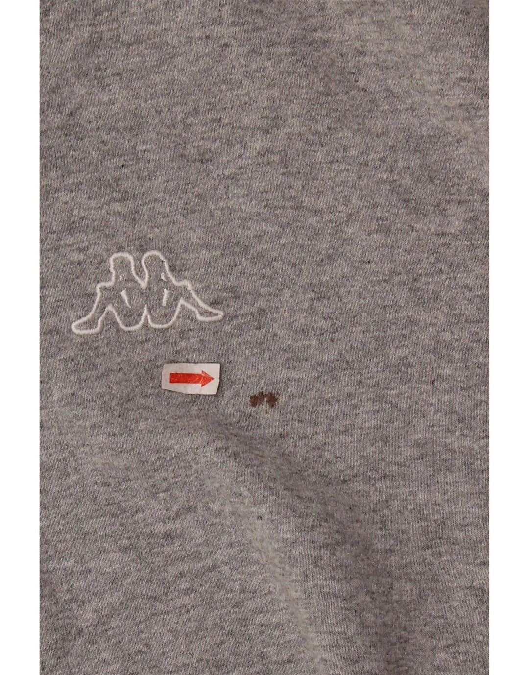 Kappa Damen Crop Top Langarm UK 18 XL Grau