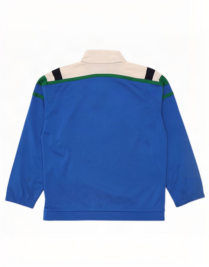 Sergio Tacchini Herren-Trainingsanzug-Oberteiljacke IT 52 Large Blue Colourblock