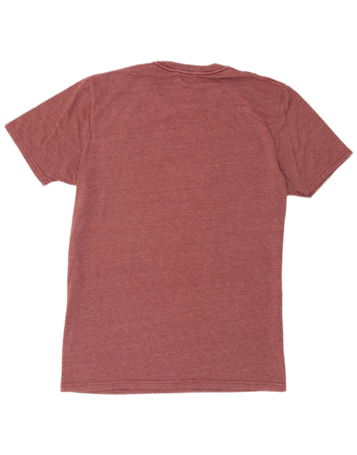 Volcom Herren-T-Shirt mit Grafik, groß, Burgunderrot, Baumwolle