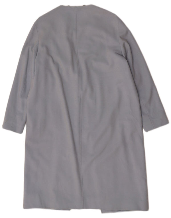 Marks & Spencer Damen Autograph Mantel UK 12 Mittelblau Klassisch