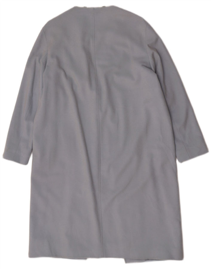 Marks & Spencer Damen Autograph Mantel UK 12 Mittelblau Klassisch