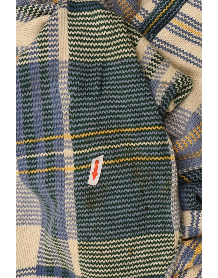 Nautica Herren-Pullover, lockere Passform, Rundhalsausschnitt, groß, mehrfarbig, kariert