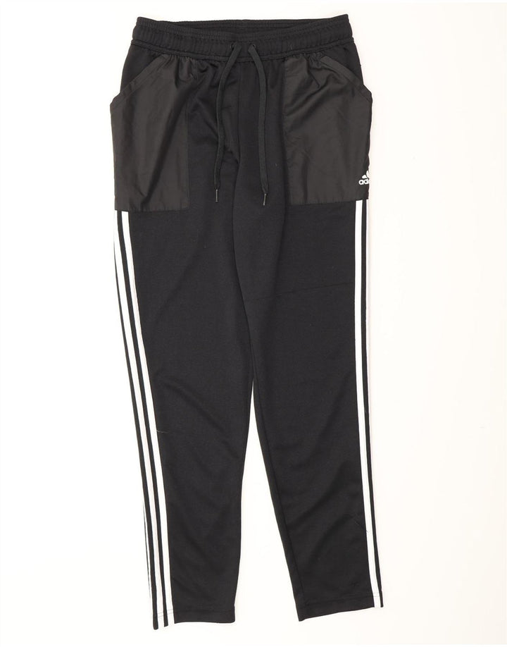 Adidas Herren Aeroready Trainingshose Mittelschwarzes Colourblock-Polyester