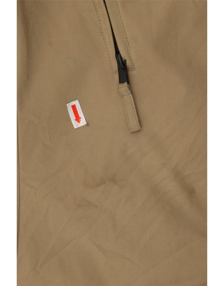 CANADIENS Wattierte Herrenjacke mit Kapuze, UK 38, Mittelbeige