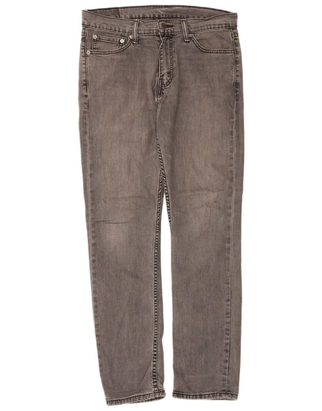 Levi's Herren 511 Slim Jeans W33 L32 Graue Baumwolle