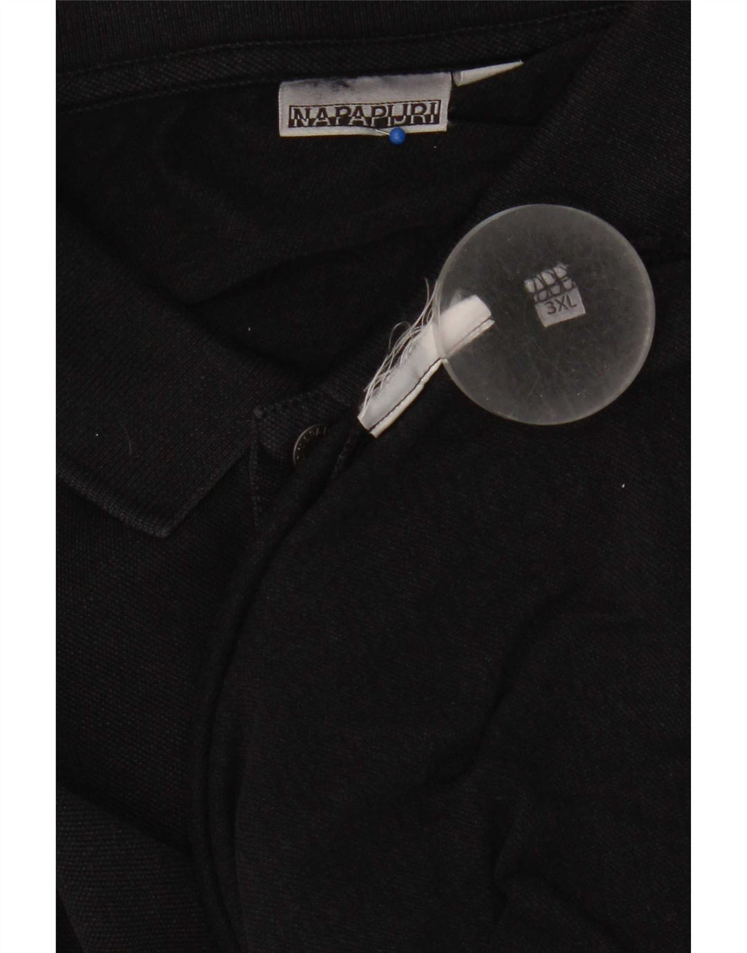 Napapijri Herren Poloshirt 3XL Schwarz
