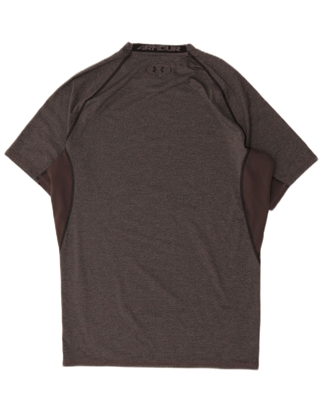 Under Armour Herren-T-Shirt-Oberteil, Mittelgrau, Farbblock