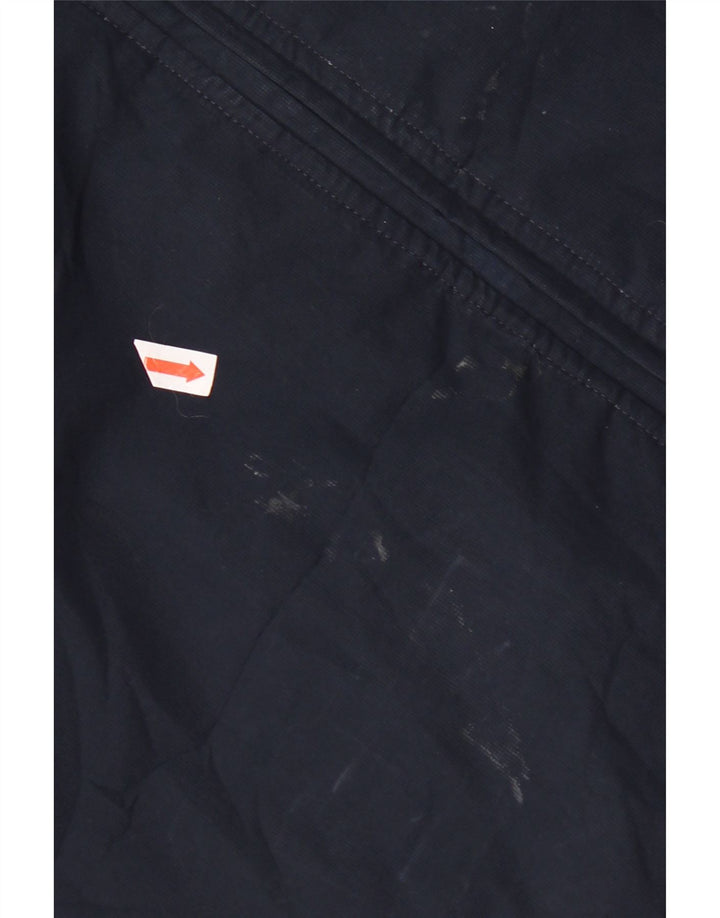 Adidas Herren-Trainingsanzug mit grafischem Oberteil, groß, marineblau, Polyester
