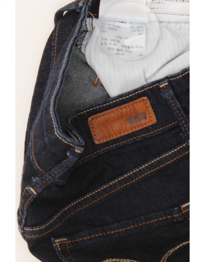 Levi's Damen Demi Curve Classic Rise Bootcut Jeans W28 L30 Marineblau