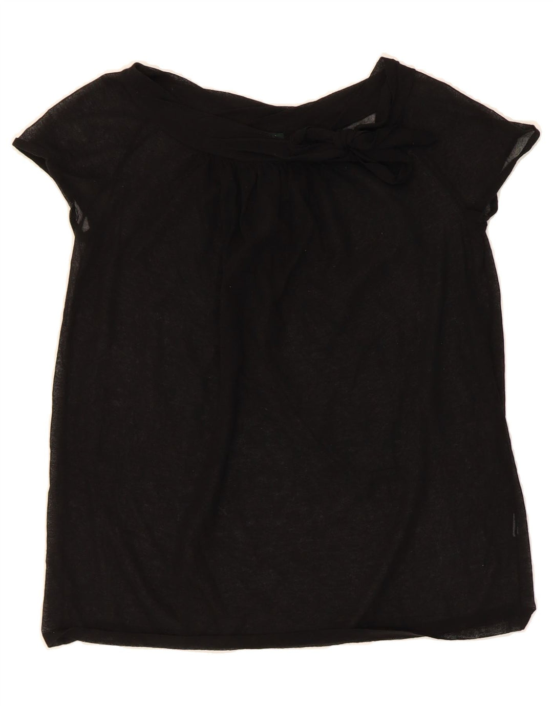 J. CREW Womens Blouse Top UK 12 Medium Black Vintage J. Crew and Second-Hand J. Crew from Messina Hembry 