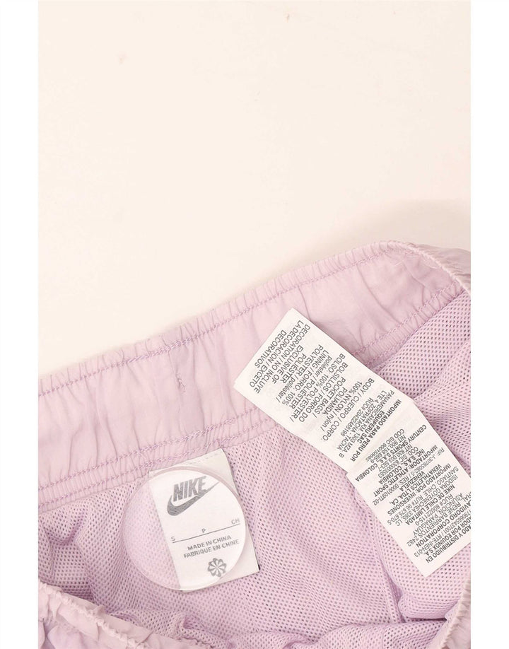 Nike Damen Sportshorts UK 8 Small Lila Polyester