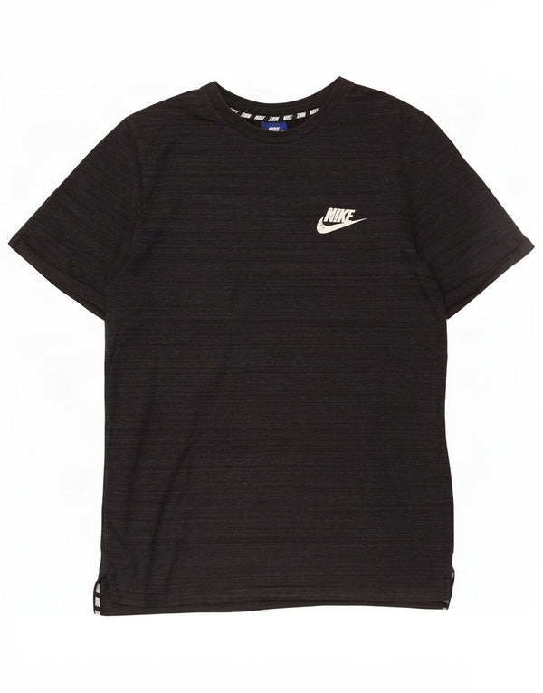Nike Herren T-Shirt Top Small Grau meliert