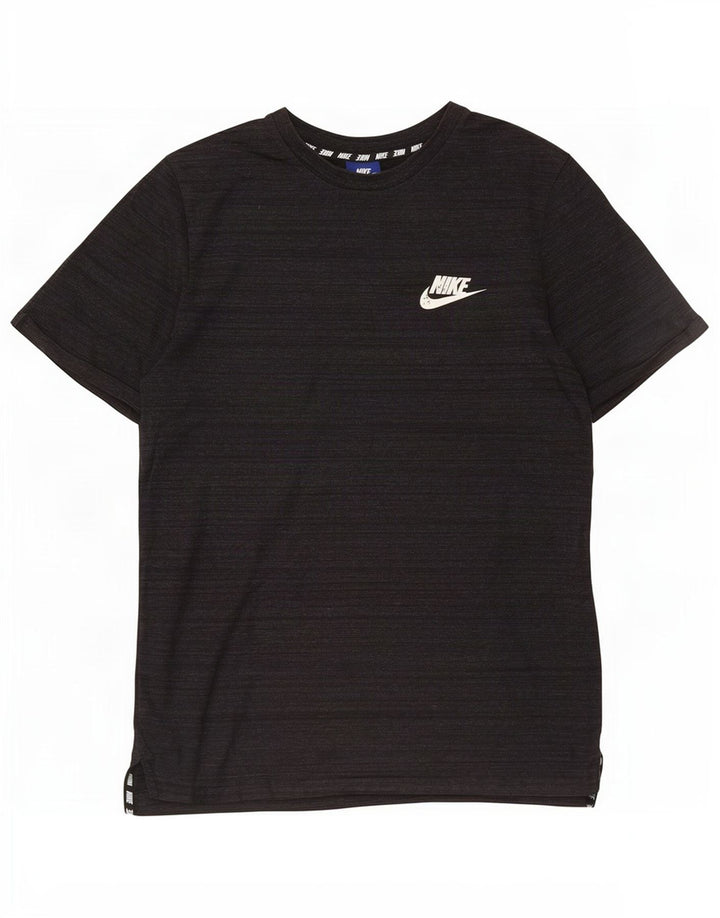 Nike Herren T-Shirt Top Small Grau meliert