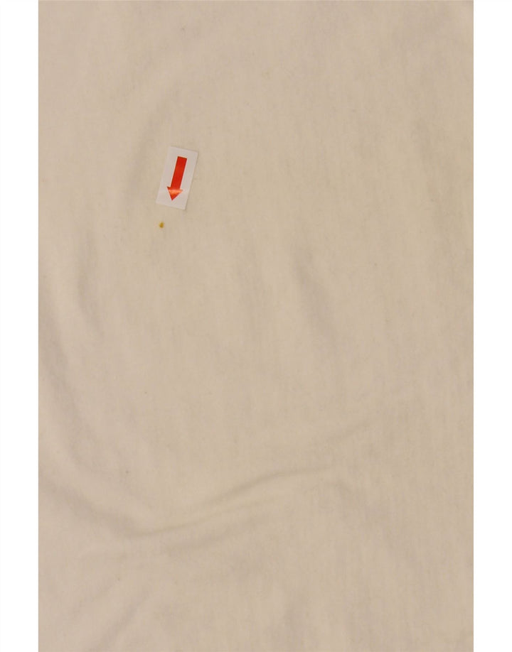 IZOD Damen T-Shirt Top UK 18 XL Weiße Baumwolle