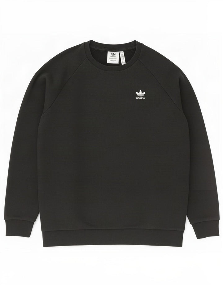 Adidas Herren Primegreen Sweatshirt Pullover Medium Schwarz Baumwolle