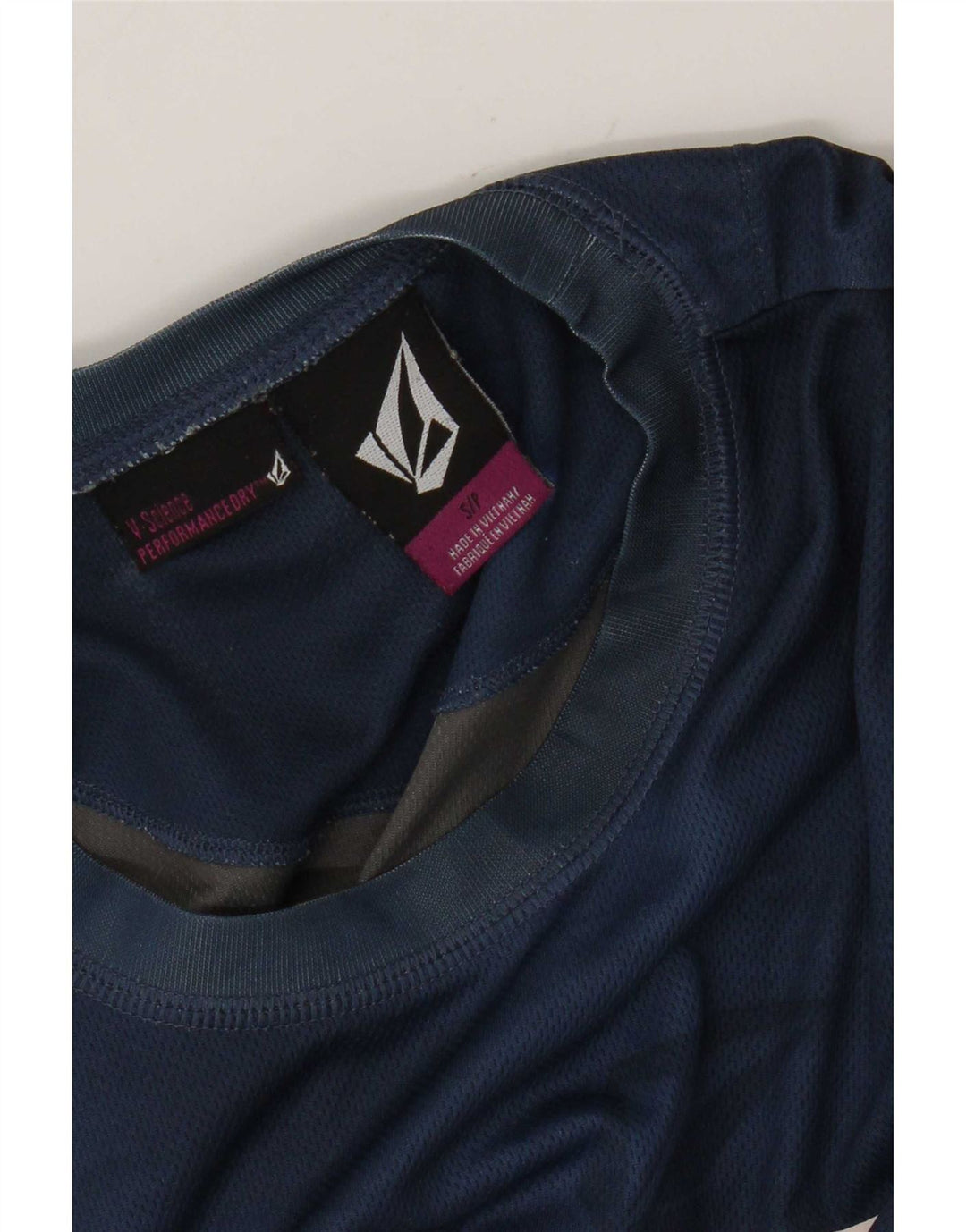 Volcom Herren Graphic Top Langarm Small Marineblau