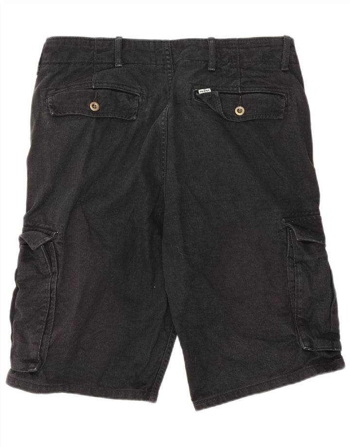 Levi's Herren Cargoshorts W32 Mittelschwarze Baumwolle