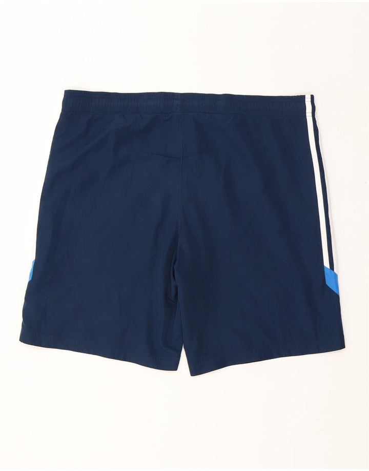 Adidas Herren Sportshorts Medium Marineblau Colourblock Polyester