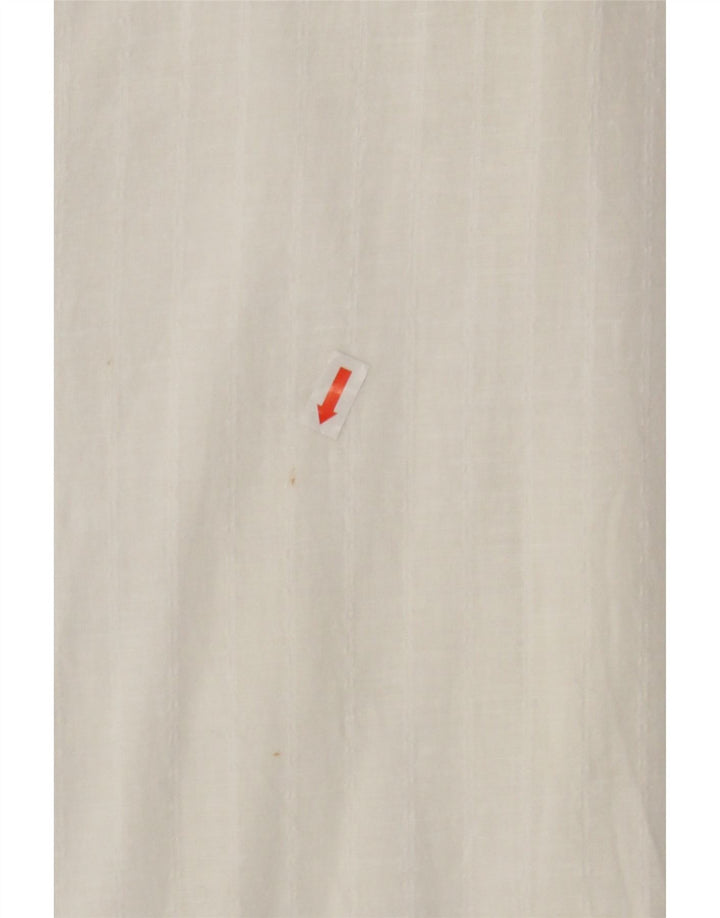 CASSERA Mens Short Sleeve Shirt Size 40 Medium White Vintage Cassera and Second-Hand Cassera from Messina Hembry 