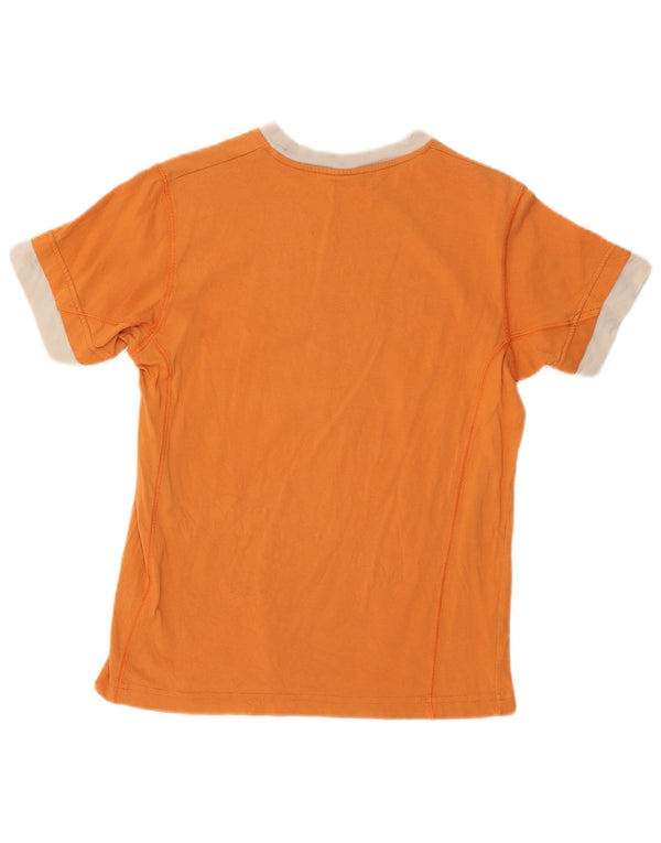 Champion T-Shirt mit Grafik für Mädchen, 11–12 Jahre, orangefarbene Baumwolle