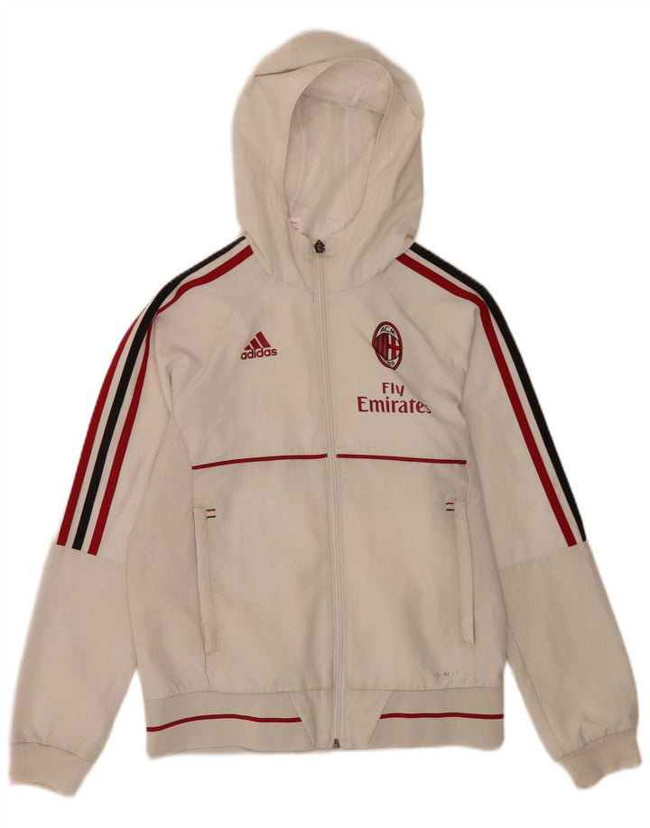 Adidas Jungen Fly Emirates Graphic Trainingsanzug Top Jacke 11-12 Jahre Weiß