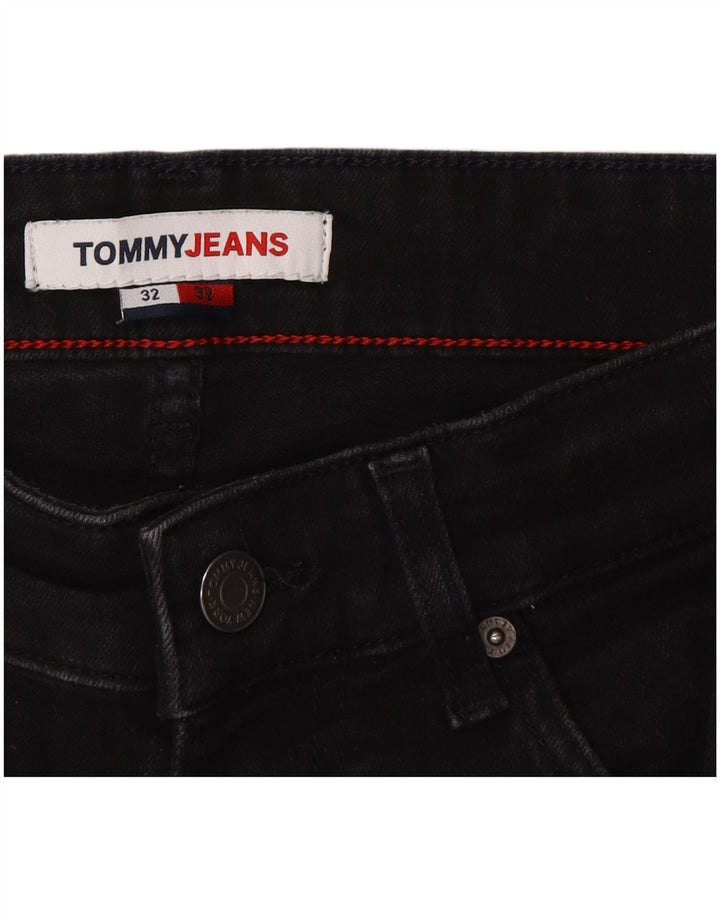 Tommy Hilfiger Herren Scanton Slim Jeans W32 L32 Graue Baumwolle