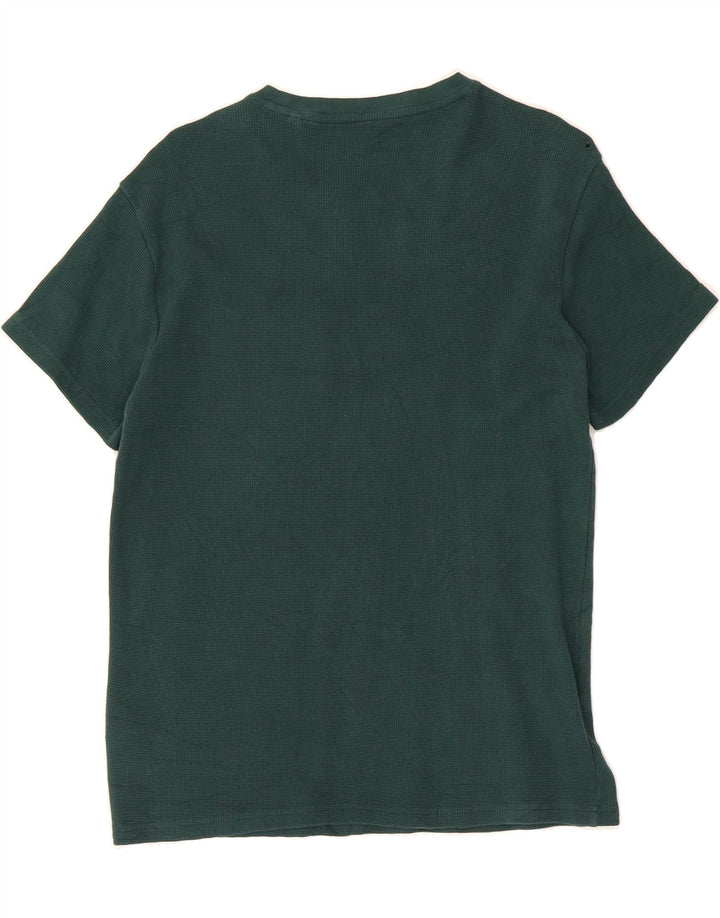 CREW CLOTHING Mens T-Shirt Top Small Green Cotton Vintage Crew Clothing and Second-Hand Crew Clothing from Messina Hembry 
