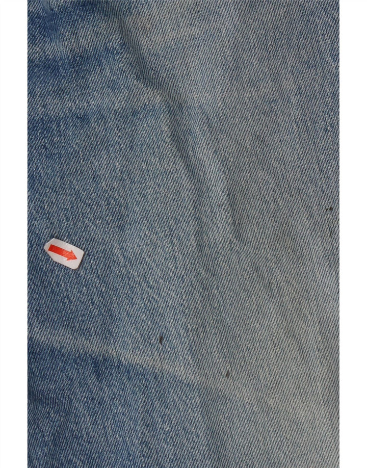 LEVI'S Mens 501 Straight Jeans W38 L26 Blue Cotton